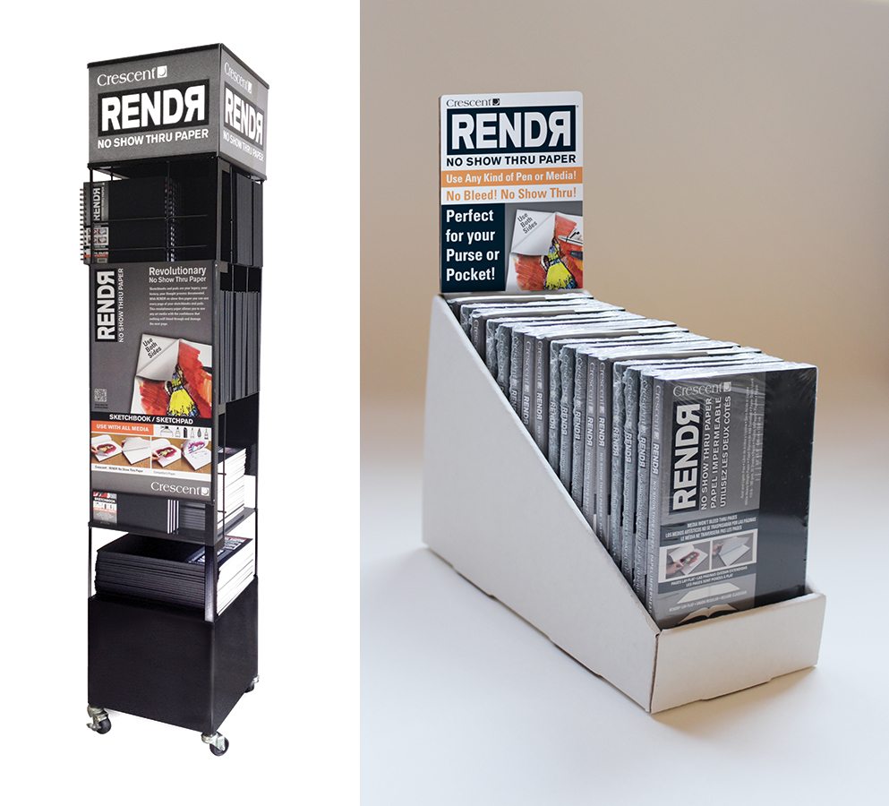 RENDR  No Show Thru Paper from Crescent Cardboard