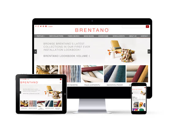 Brentano Fabrics Website