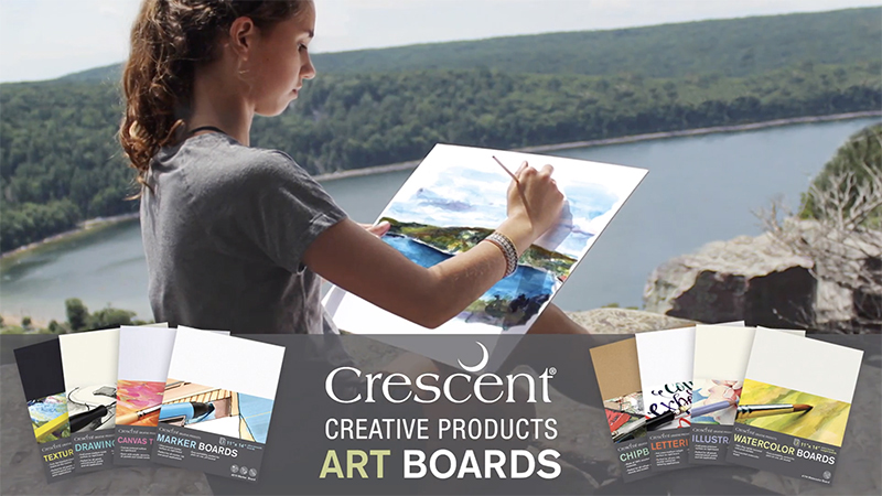 Crescent Art Board products
