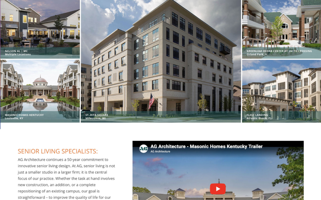 Integrated Digital Strategy for AG Architecture  Web Development & Email Marketing