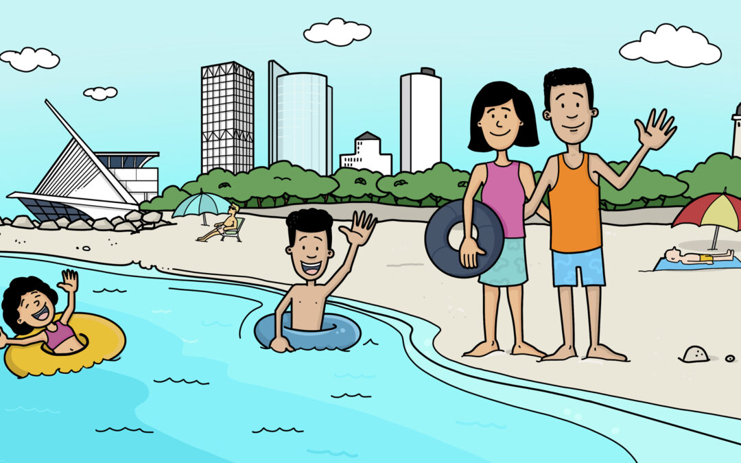 Milwaukee Riverkeeper “Swimmable Beaches” Whiteboard Animation